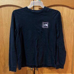 2$ ADD-On   The North Face Black Long Sleeve Tee *read